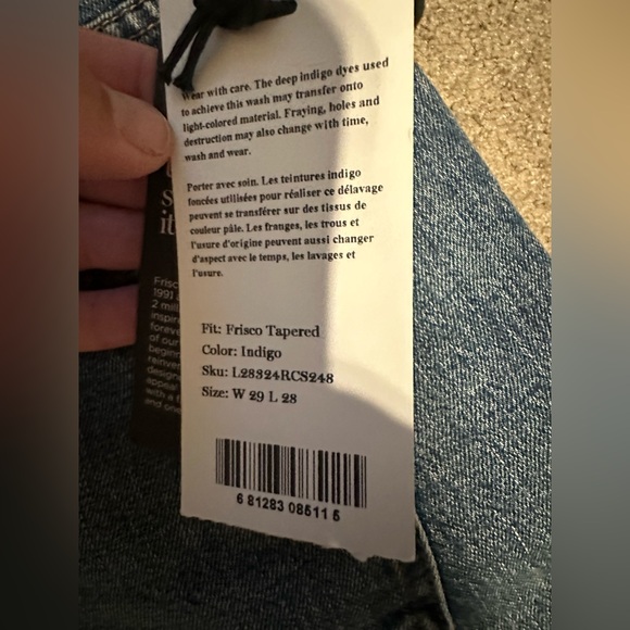 NWT Silver Jeans Frisco Vintage high rise jeans size 29 - Picture 6 of 7